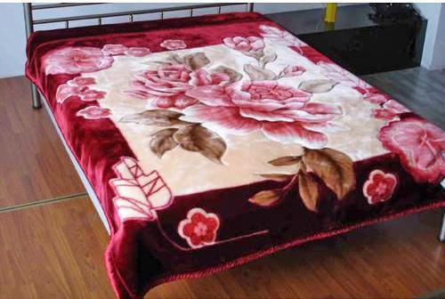 Balaji Printed Mink Blankets, For Home, Hotel Etc., Size : 200x240 Cm