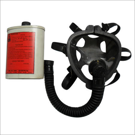 Canister Gas Mask, Size : Small, Medium, Large