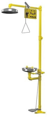 Eye Wash Shower, Working Pressure : 0.2 Mpa - 0.4 Mpa