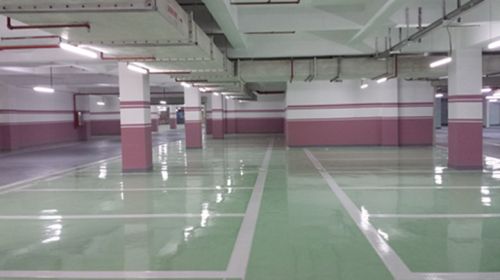 Grass Green Epoxy Self-leveling