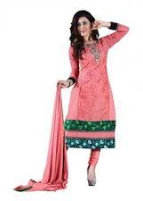 Embroidered Cotton Silk Ladies Churidar Suits, Feature : Skin Friendly