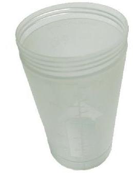 Clear Bottle Body Canister Injection Molding