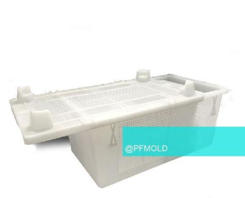 Slide Cover Crate YUDO Hot Runner Mold