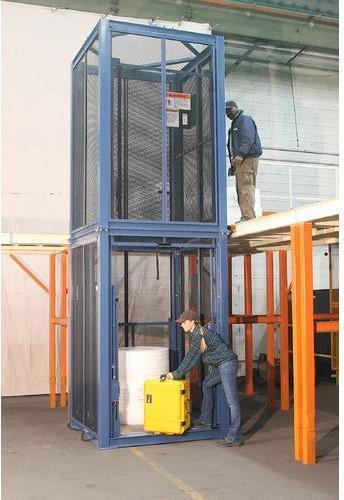 Vertical Hydraulic Goods Lift, For Industrial