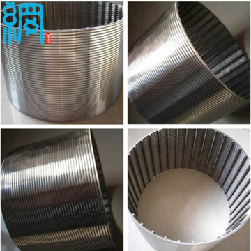 V Shaped Wire Welded Stainless Steel Screens