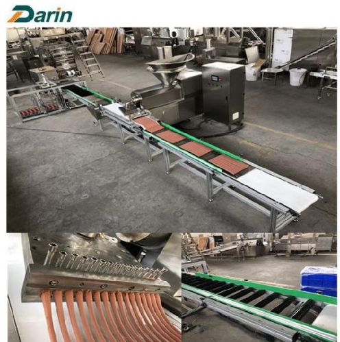 Meat Strip Forming Machine With Auto Tray System