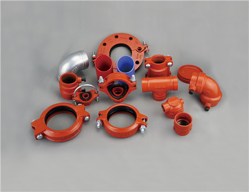 FM UL Approved Ductile Iron Grooved Pipe Couplings