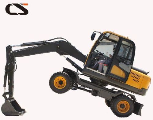 7Ton Wheel Digger With ROPS Operator Cab