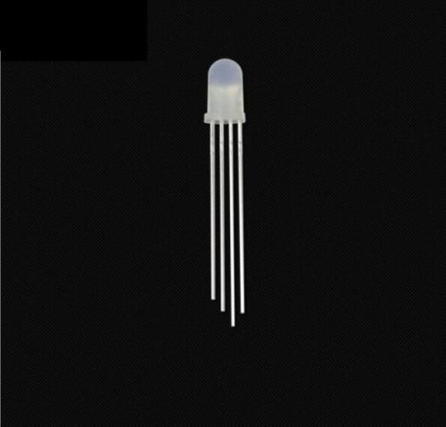5mm Round Diffused Common Anode RGB LED 4 Pins