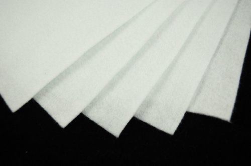 Plain Wool White Felt Sheets, Size : A4, A5
