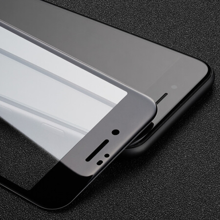 HD Black Tempered Glass For iPhone 8 Plus