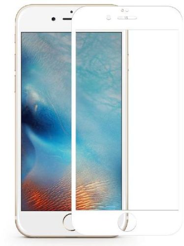 HD Tempered Glass For iPhone 6 - White