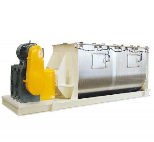 Horizontal Chemical Powder Double Ribbon Mixer Machine