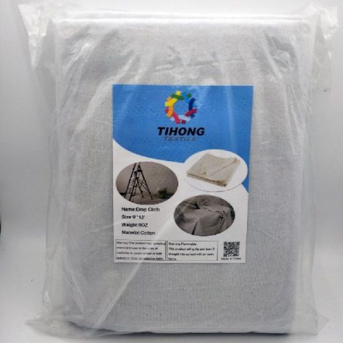 Grey cotton Painting Canvas Drop Cloth, Brand Name : tihong