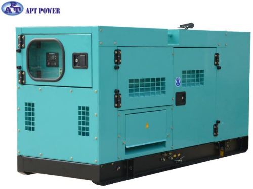Air Cooling 80kW Soundproof Cummins Diesel Generator 100kva
