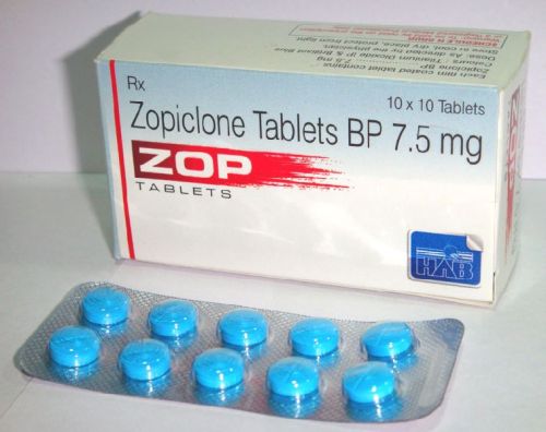 Zop (Zopiclone) 7.5 Mg Tablets, Packaging Type : Aluminium Foil Packed