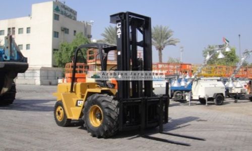 FORKLIFT ROUGH TERRAIN CRANE, Brand Name : CATERPILLAR