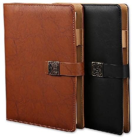 PU Leather Ring Binder Notebook, Brand Name : ZJ