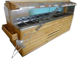 WOODEN SALAD BAR