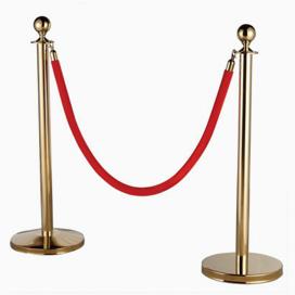 Retractable Queue Stands