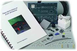EDUCATIONAL FIBRE SPEED OF LIGHT KIT