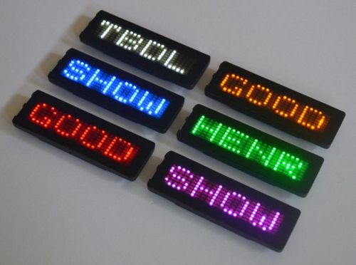 LED Name Badge