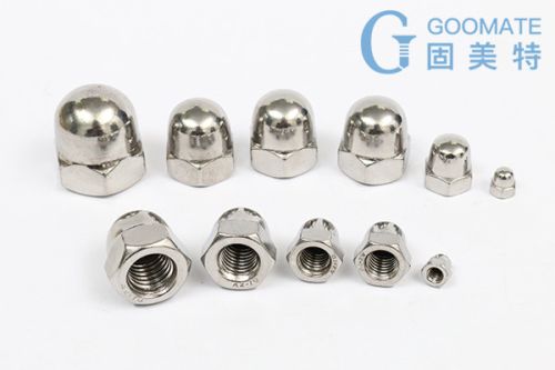 SS316 Doom Nut M3-M30, Standard : DIN1587, BS, ASME