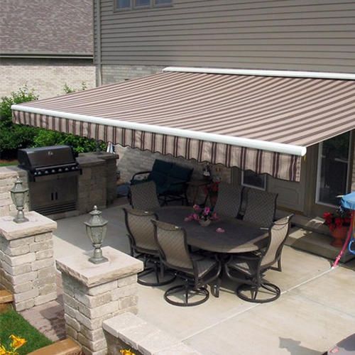 Retractable Arms Awning Sunshine Protection