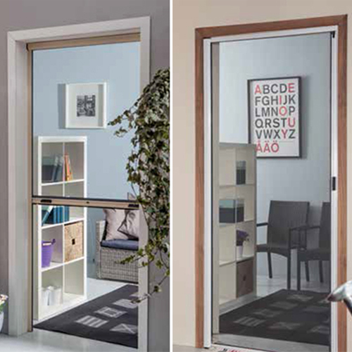 Retractable/Roller Screen Door Lateral