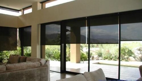 Sunscreen Solar Roller Blinds Curtain