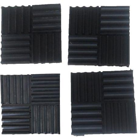 Anti-vibration Groove Rubber Pads