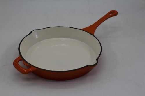 Cast Iron Skillet With Enamel