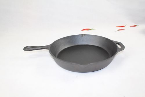 Die-casting Frying Skillet and Pan With Handle