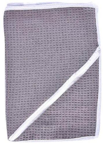 Customized Workout With Zip Pocket Sports Towel Waffle