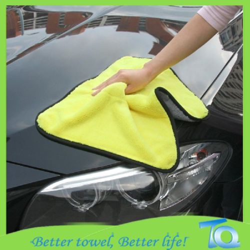 Ultra Thick Plush Microfiber Car Cleaning Towels