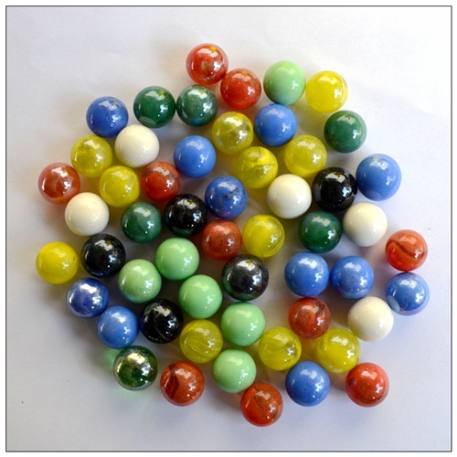 Colorful Round Glass Marbles
