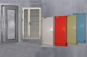 Standard Steel Doors and Frame