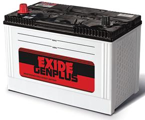 EXIDE GENPLUS BATTERIES