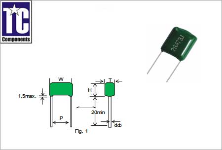 Plain Polyester Film Capacitors