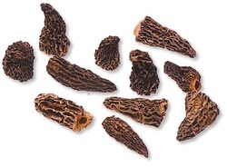 DRIED MORELS DRY WILD BLACK MUSHROOMS