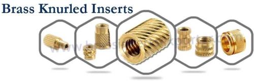 Brass Knurled Inserts