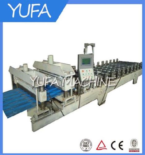 European Standard Glazed Roof Tile Roll Forming Machine