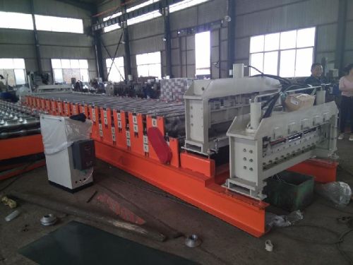 Double Layer Roll Forming Machine