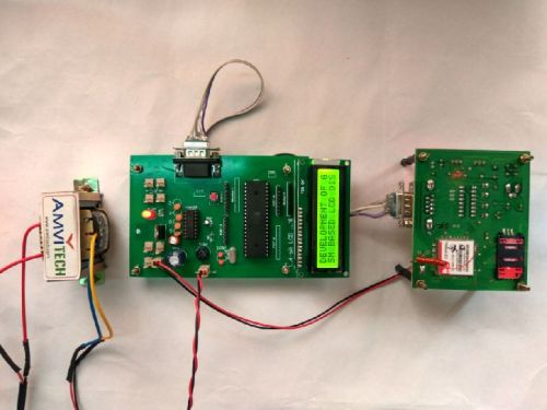 GSM Based LCD Display