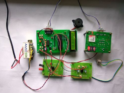 Home Security Using GSM