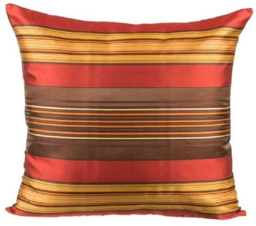 Silk Woven Stripe Cushion Cover