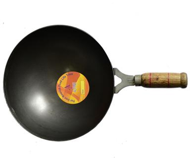 Wooden Handle Kadhai