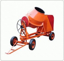 Concrete Mixer Machine, Chassis Material : Cast Iron
