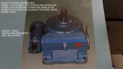 ALLROYD SVDM GEARBOXES,SVDM-1.7/30,SVDM-2.2/40,SVDM-2.6/50,SVDM-3/60