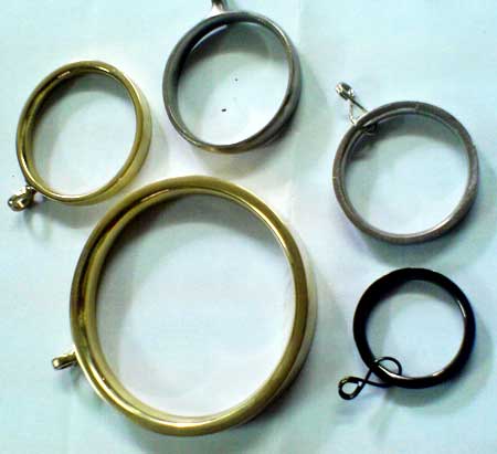 Brass Curtain Rings
